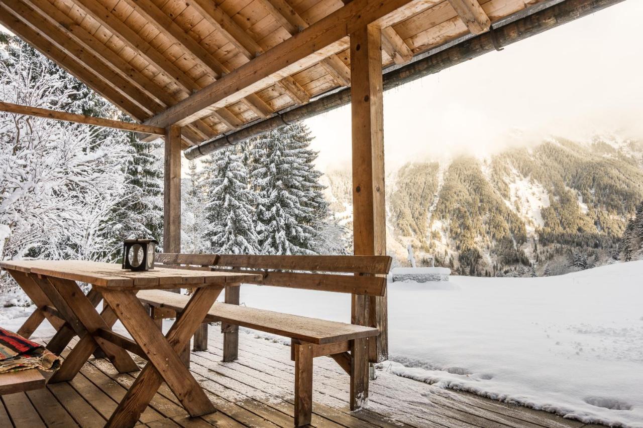 AlpenApart Montafon - Bitschweil Hüsle Villa Schruns Exterior foto